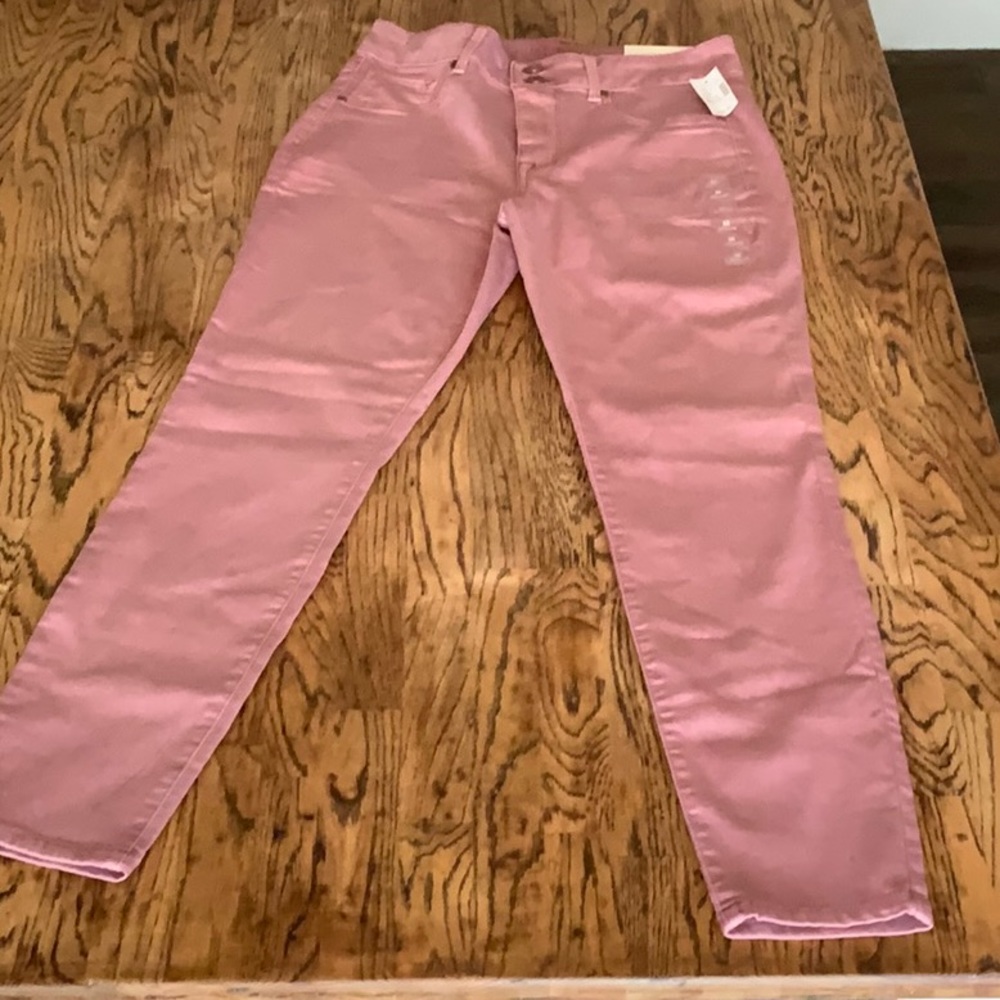 Maurice’s Rose Gold Jeggings